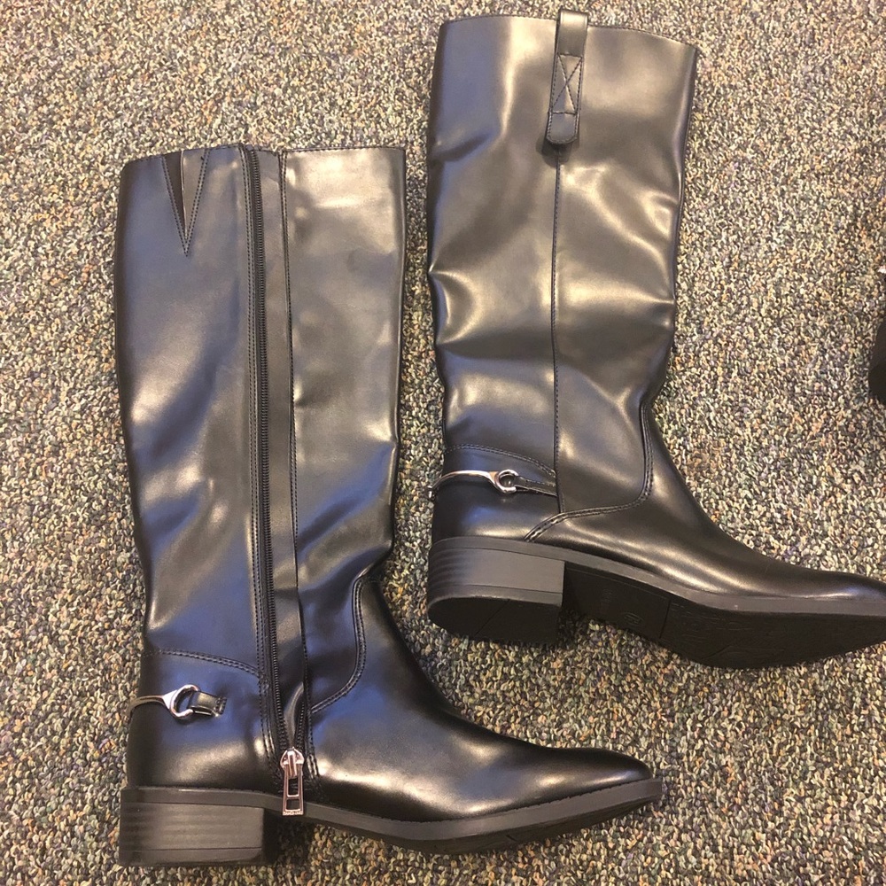Sam and Libby tall English boots